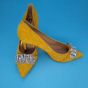 Karl Lagerfeld Paris Women's Rada Jewel Pump - Mus